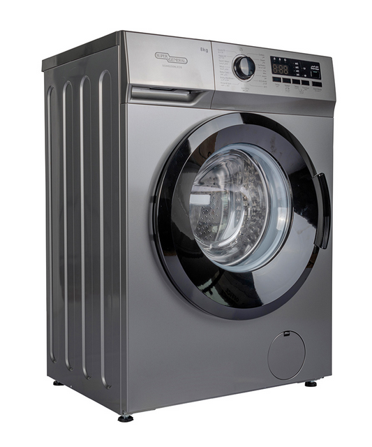 Super General SGW8250NLEDS Front Load Washing Machine 8KG – Fully Automatic Inverter Washer