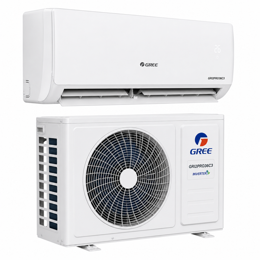 GREE Split AC 3.0 Ton Inverter GRI2PRO36C3 – Heavy Duty Cooling & Heating Air Conditioner