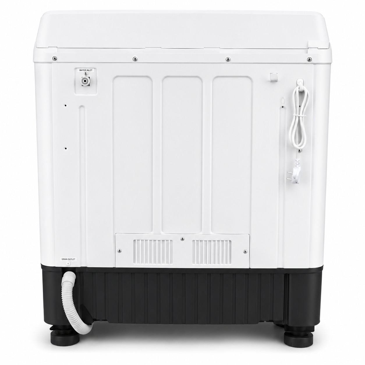 AFTRON Twin Tub Washing Machine 10KG AFW10200K – Semi Automatic | Twin Tub Design | Air Dry Function | White