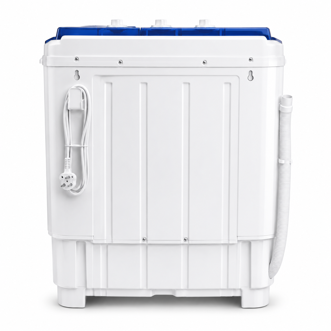 AKAI Twin Tub Washing Machine 7KG WMMA-X07TT – Semi Automatic | Twin Tub Design | Spin Dryer | White