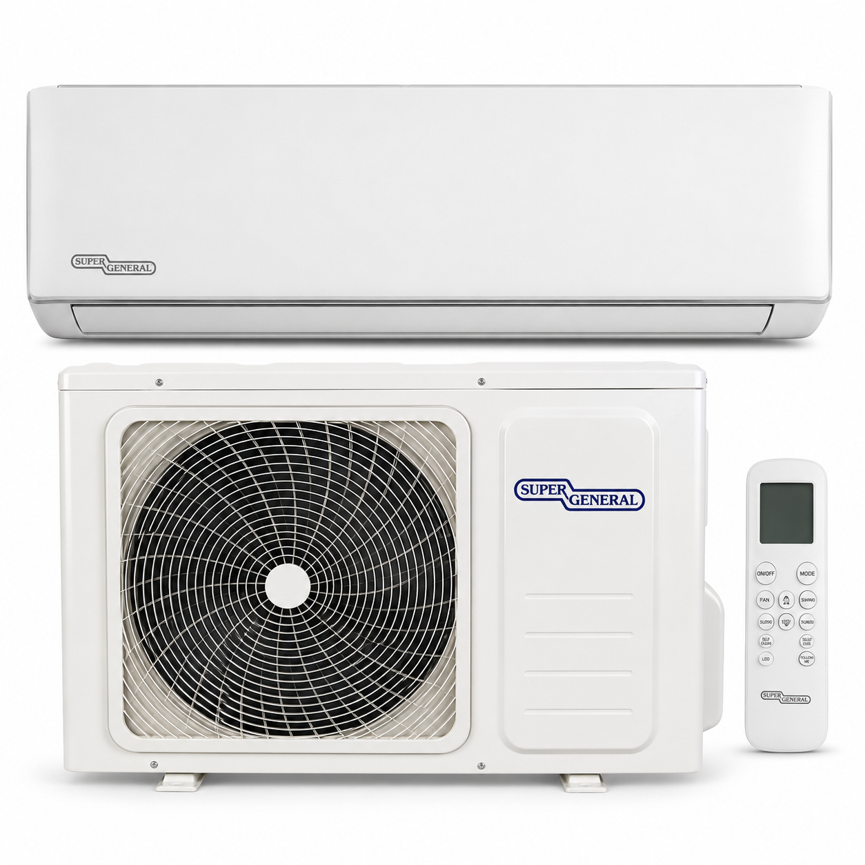 Super General SGS245FE 2.0 Ton 2 Star Rotary Split Air Conditioner – Efficient T3 Cooling for Everyday Comfort