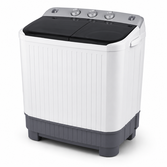 Kelon KWSBE201 20KG Twin Tub Semi-Automatic Washing Machine | Heavy-Duty Washer & Spin Dryer