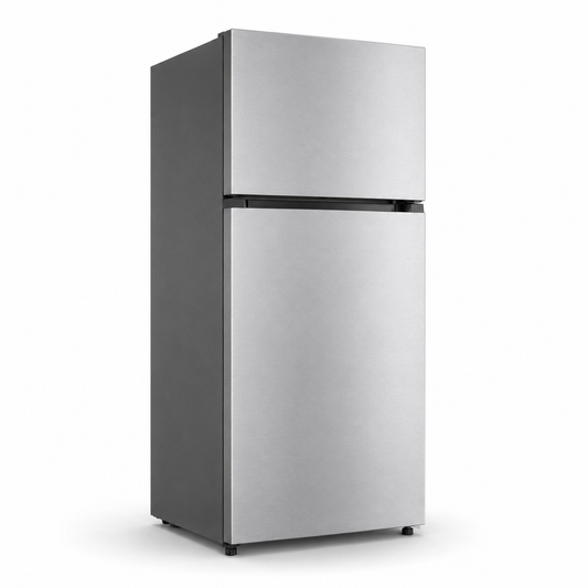 Midea 645L Double Door Refrigerator MDRT645MTE46D | Inverter Compressor | No Frost | Multi Air Flow | Silver | UAE