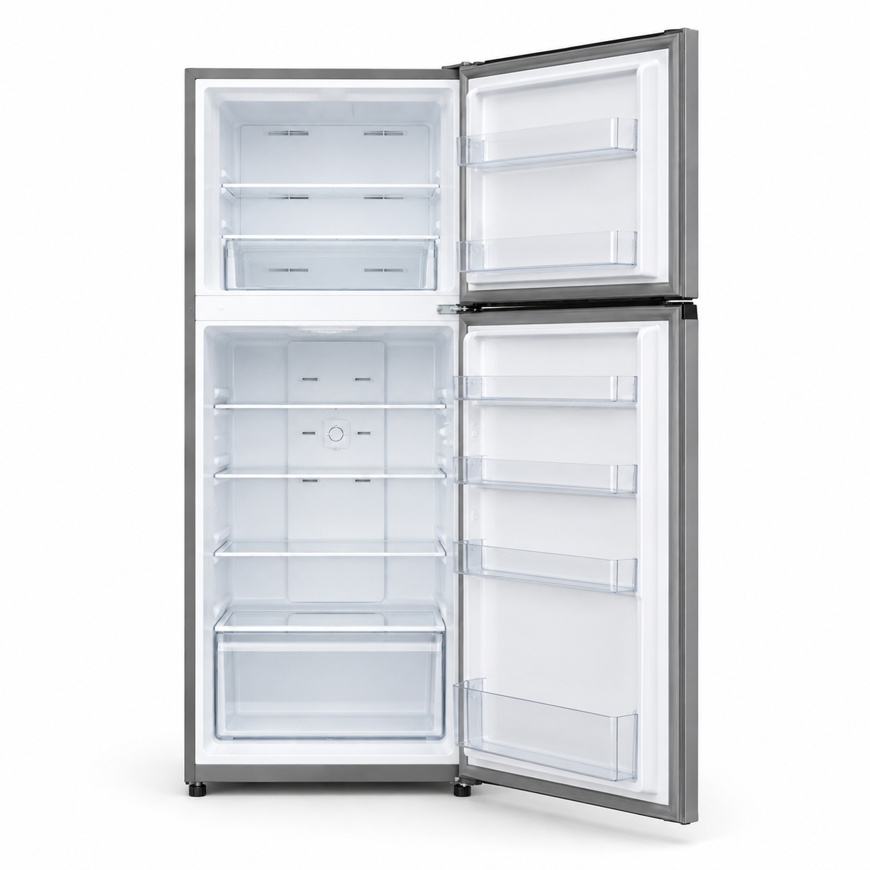 Midea 645L Double Door Refrigerator MDRT645MTE46D | Inverter Compressor | No Frost | Multi Air Flow | Silver | UAE