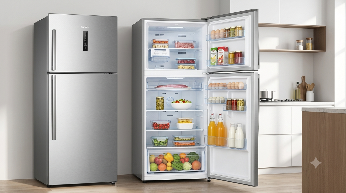Kelon KRD77WRS 770L Top Mount Refrigerator | No Frost, Inverter Compressor & LED Touch Control