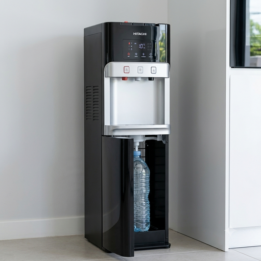 Hitachi Bottom Load Water Dispenser HWD-B30000 | Hot, Cold & Normal Water | Child Safety Lock
