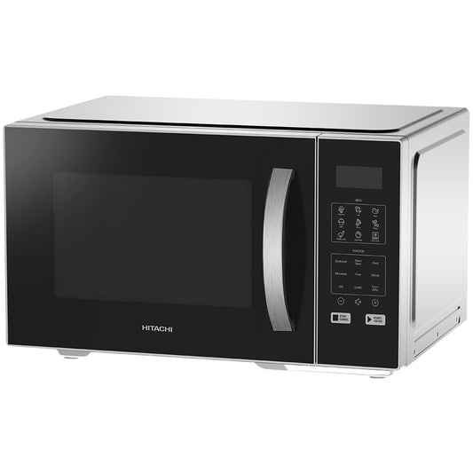 Hitachi HMR-DA2713 SLBK 27L Microwave Oven with Air Fryer | 5-in-1 Cooking, Grill & Bake