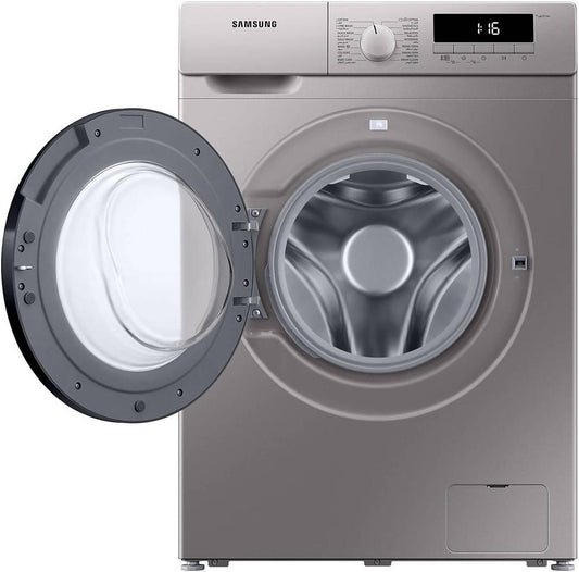 Samsung Front Load Washing Machine 7KG WW70T3020BS/SG | Silver | Digital Inverter | 1200 RPM | Quick Wash | Drum Clean