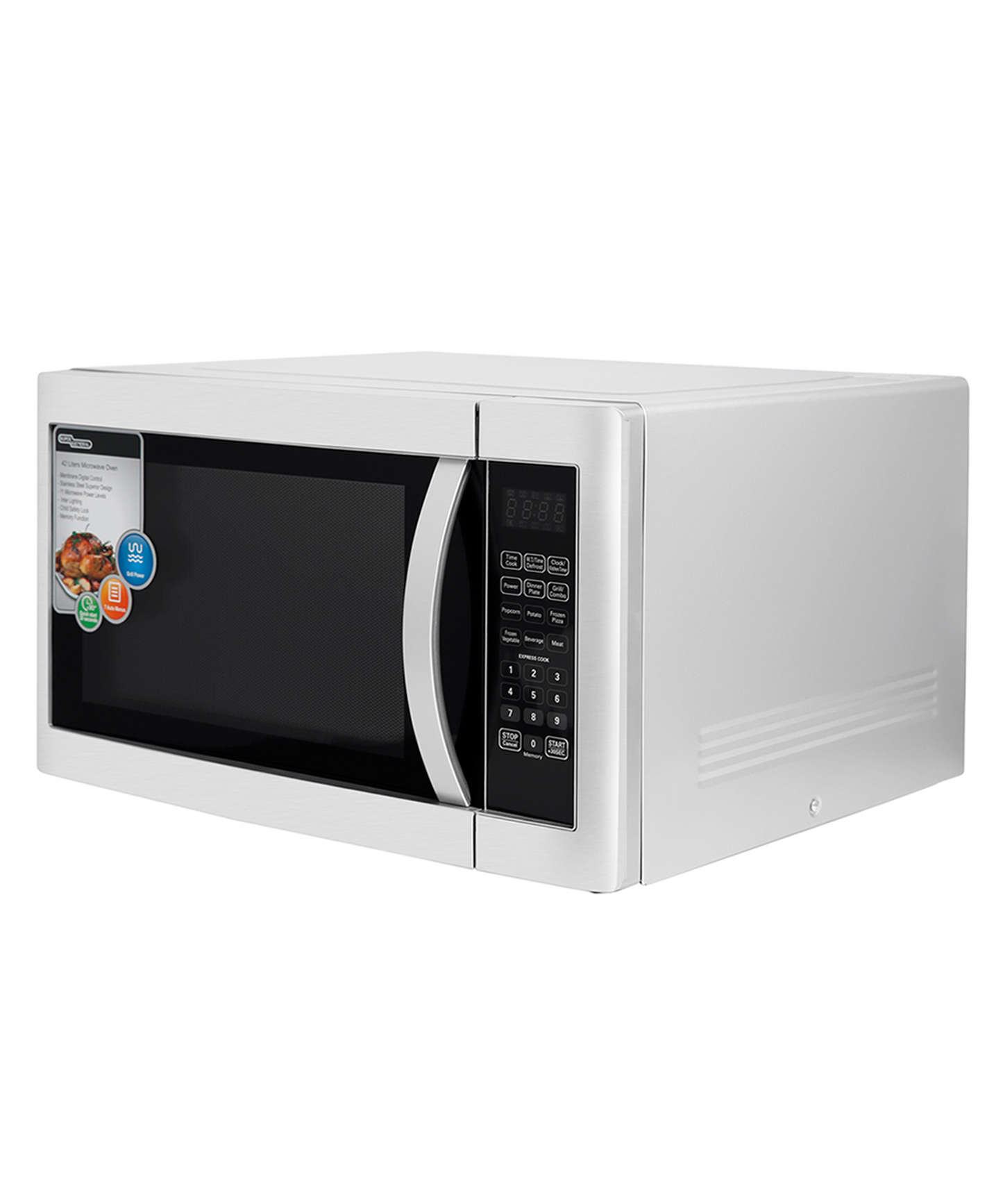 Super General SGMM945DGS 42L Microwave Oven with Grill – Digital Microwave for Smart Cooking
