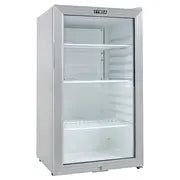 Yamada YCC90G 85L Glass Door Refrigerator | Single Door Beverage Cooler with LED Light & Lock