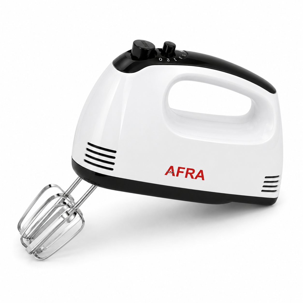 AFRA AF-250HMWT 250W Hand Mixer – 5 Speed Settings with Turbo Function for Effortless Mixing