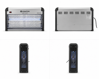 GRATUS Insect Killer IK62301AHC | Single UV Tube Electric Fly & Mosquito Killer | Chemical-Free Pest Control