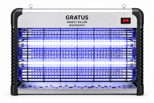 GRATUS IK62402AHC Insect Killer | High-Efficiency Electric Fly & Mosquito Killer | Commercial & Home Use