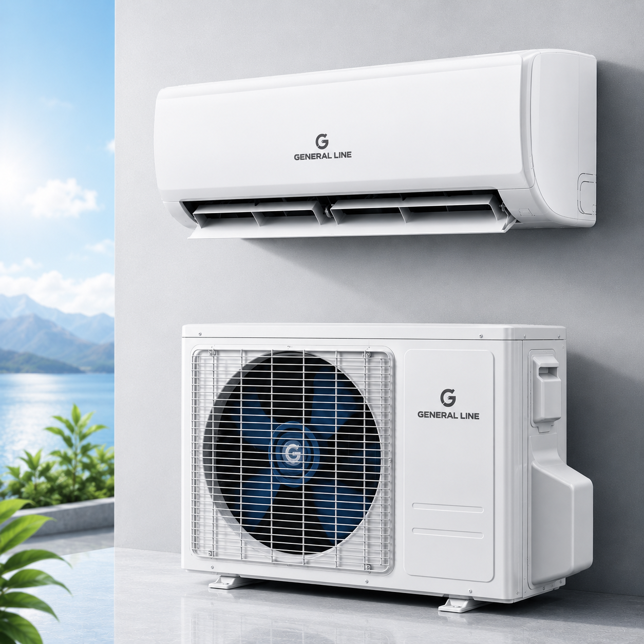 General Line GL-RTC18S 1.5 Ton Rotary Split Air Conditioner – High-Efficiency Cooling System