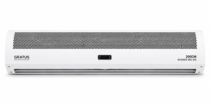 GRATUS Air Curtain 200CM GC20G5-2RC-DS | Commercial Remote Control Air Curtain with Door Sensor | 6.5FT Industrial Air Barrier