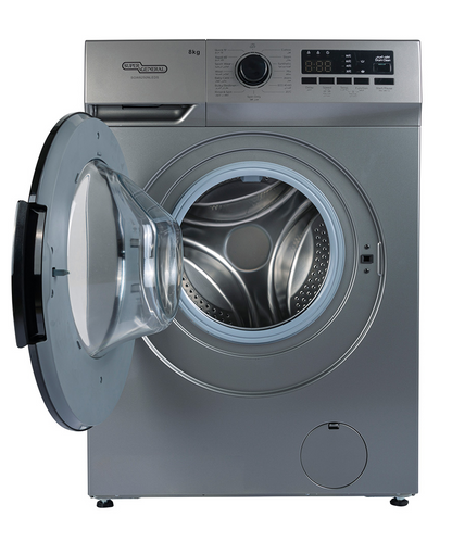 Super General SGW8250NLEDS Front Load Washing Machine 8KG – Fully Automatic Inverter Washer