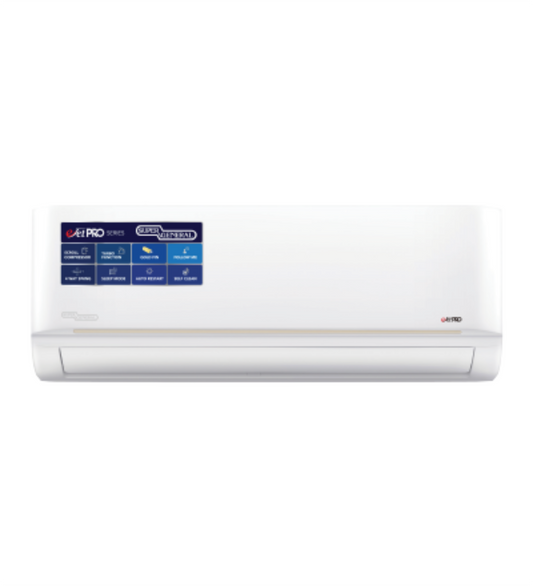 Super General SGS372AE 3.0 Ton Scroll Split Air Conditioner – Heavy-Duty T3 Cooling for Large Spaces
