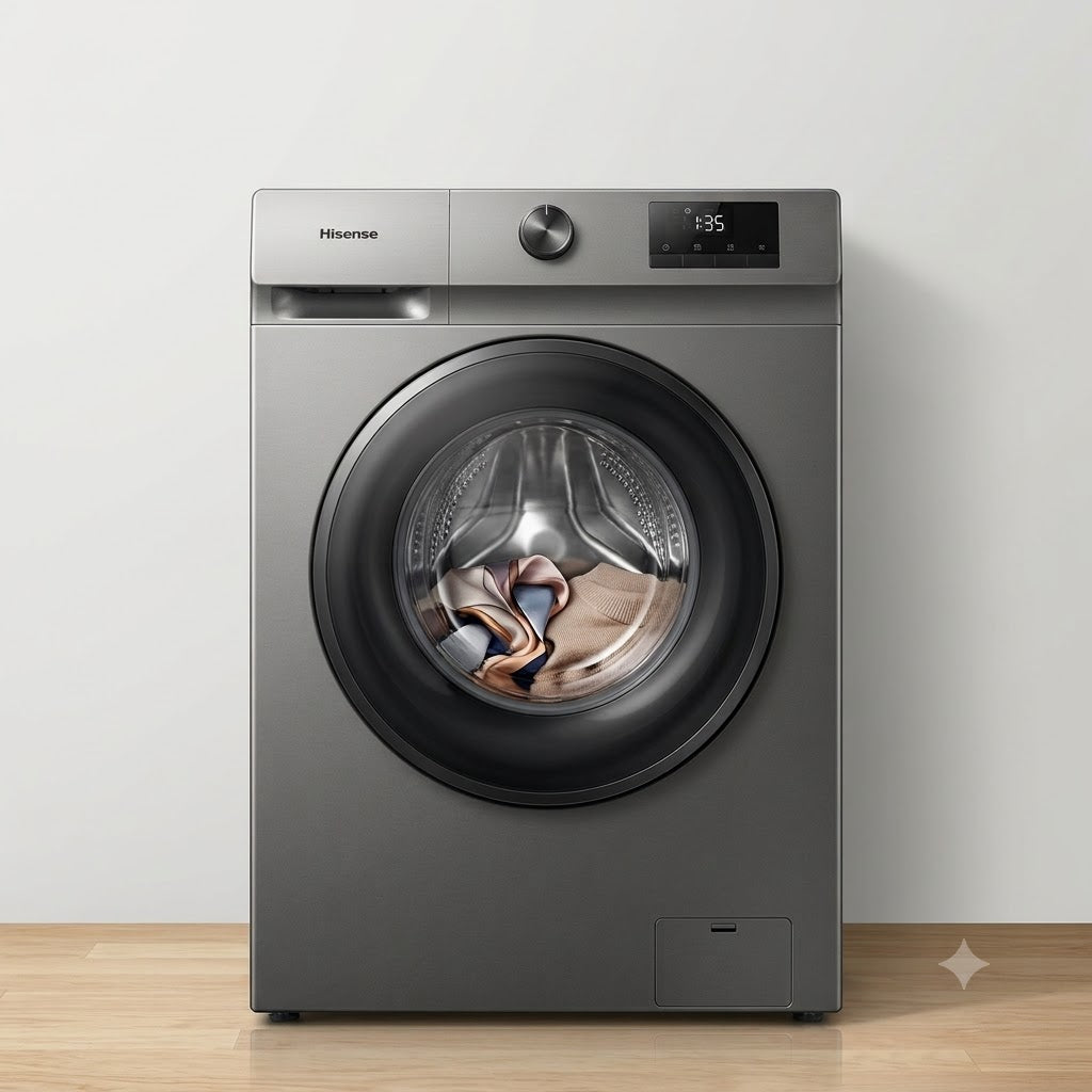 Hisense 7KG Front Load Washing Machine – WFVB7012MT | 1200 RPM Fully Automatic Washer