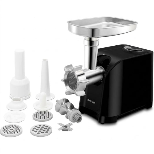 SHARP Meat Grinder EG-PL41-K3 | 2200W Max | 500W DC Motor | 2.5kg/min | Stainless Steel Blade | Japan Technology