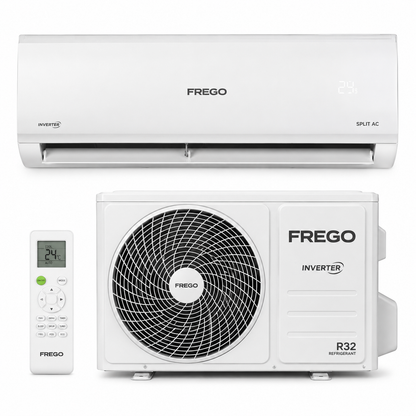 Frego FRMHW018ROT3C 1.5 Ton Split Air Conditioner | Rotary Compressor | 1 Star Energy Rating | Powerful Cooling | Heat & Cool AC