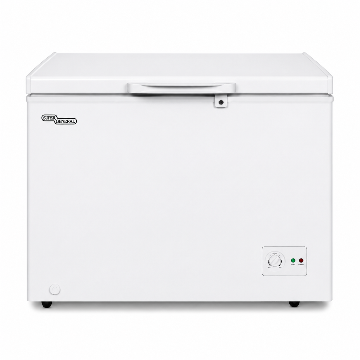 Super General SGF244HE 250L Chest Freezer – Heavy Duty Deep Freezer with Lock & Key