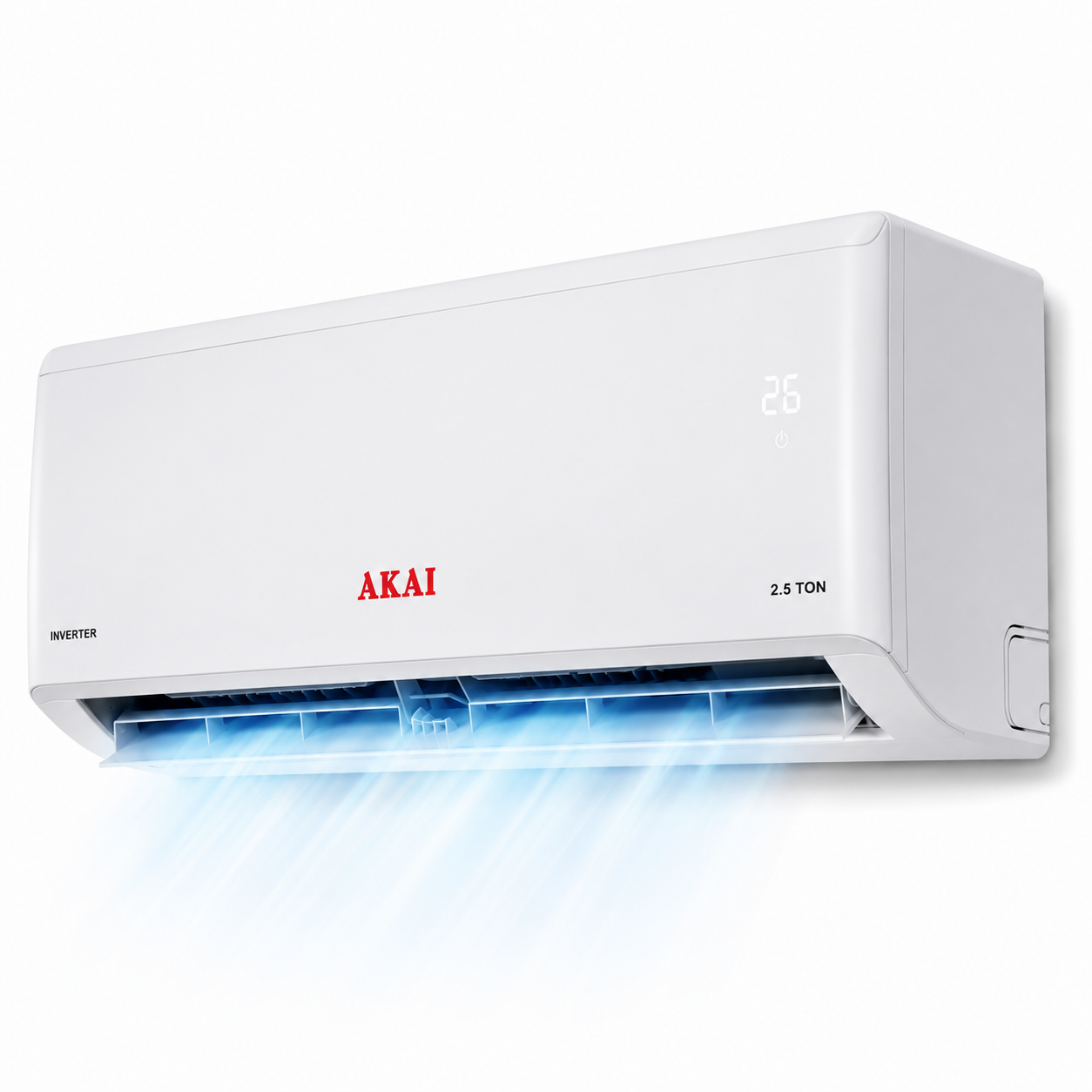 AKAI ACMA-M30PC 2.5 Ton Split Air Conditioner – Powerful Piston Compressor Cooling System