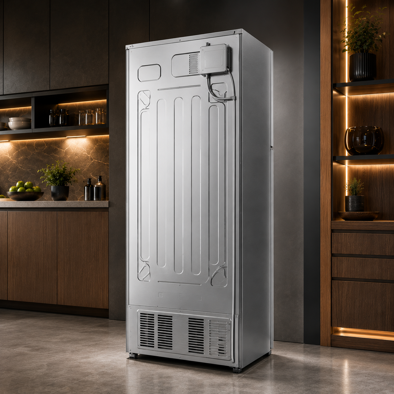 Ariston ART70F1452XME 530L Top Mount Refrigerator – No Frost, Inverter Compressor, Dual Fan Cooling, Silver