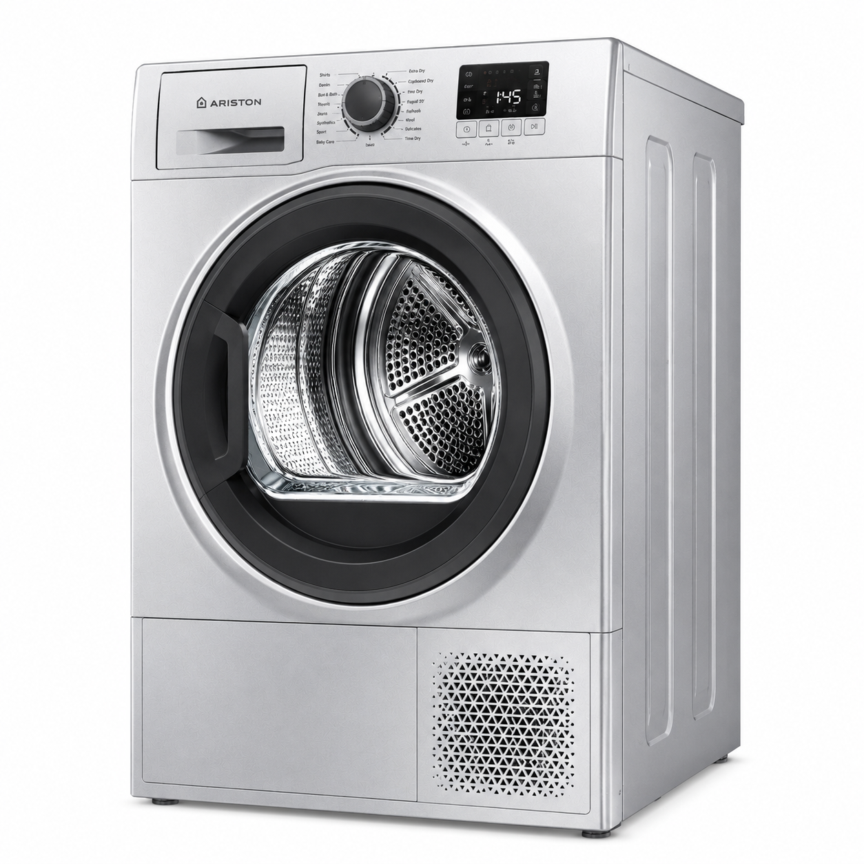 ARISTON Condenser Dryer 8KG ARDC082SMME – Efficient Sensor Drying with 15 Programs