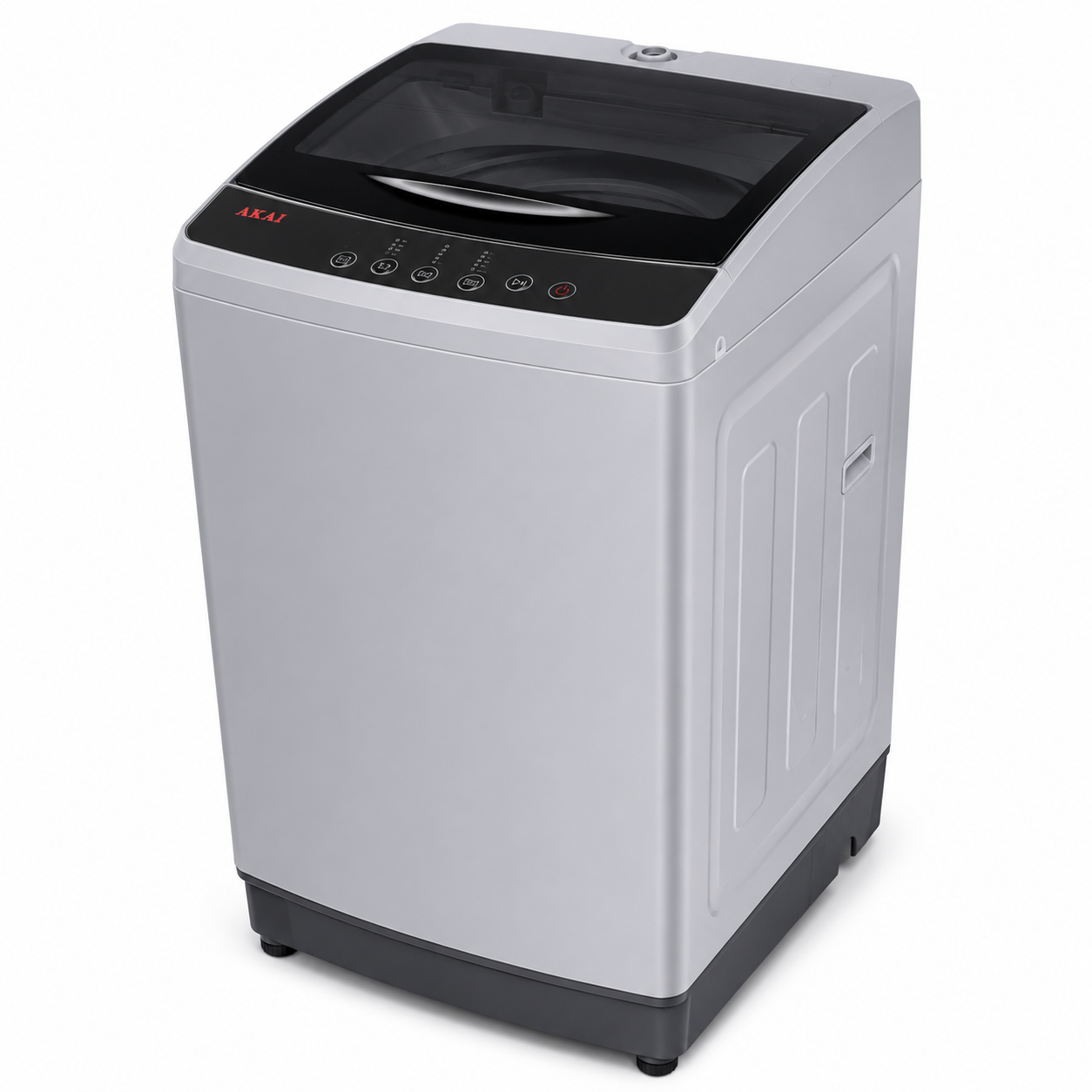 AKAI Top Load Washing Machine 7KG WMMA-X07TL – Fully Automatic | Large Capacity | Multiple Wash Programs | Light Grey