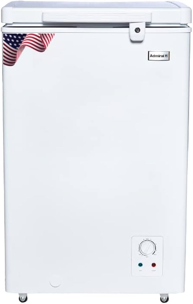 Admiral 127L Chest Freezer ADCF125WE | Powerful Compressor | Energy Efficient | White | UAE