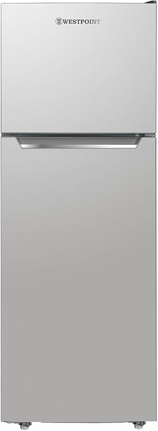 Westpoint WNN-3023ERI 300L No Frost Double Door Refrigerator | Top Mount | Stainless Steel Finish