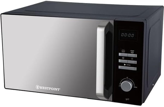 Westpoint WMS-4216EGS 42L Microwave Oven with Grill | Digital Control | 1100W | Silver