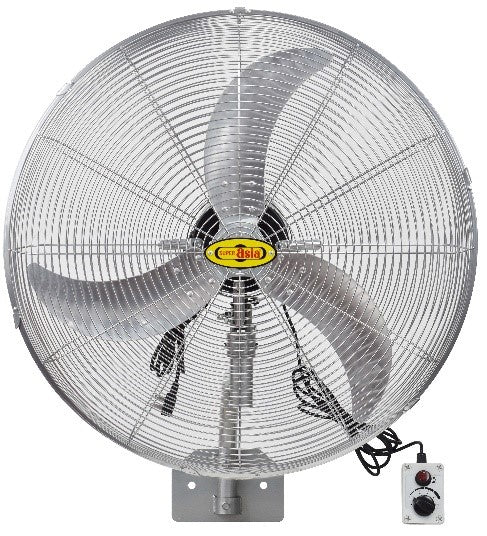 30 Inch Industrial Wall Fan with Heavy-Duty Motor & High Air Throw