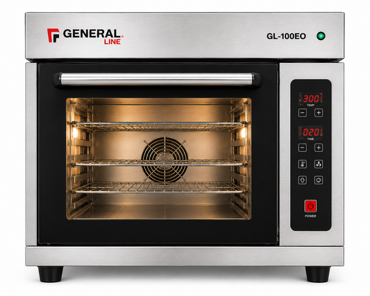 General Line GL-100EO Commercial Electric Oven – Compact Professional Baking Oven