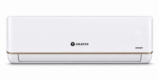 GRATUS 2.0 Ton Split Air Conditioner GSAC24TRS2 | Rotary Compressor | Turbo Cooling | R410A Refrigerant | 24000 BTU