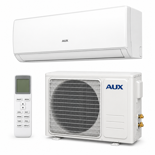 AUX Split AC 3.0 Ton R22 Rotary Compressor ASTW-36A4-LFC4 – Heavy Duty Cooling Air Conditioner
