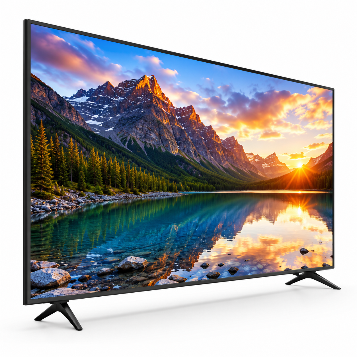 General Gold 65GS8000 65" 4K UHD Smart LED TV | Frameless Design | Android Smart TV | Ultra HD Entertainment