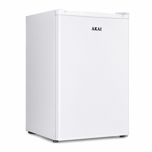 AKAI Refrigerator 90L RFMA-K90DW6 – Single Door Compact Refrigerator | Freezer Compartment | Adjustable Thermostat | White
