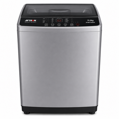 AFTRON Top Load Washing Machine 10KG AFWA1000KN – Fully Automatic | Large Capacity | White