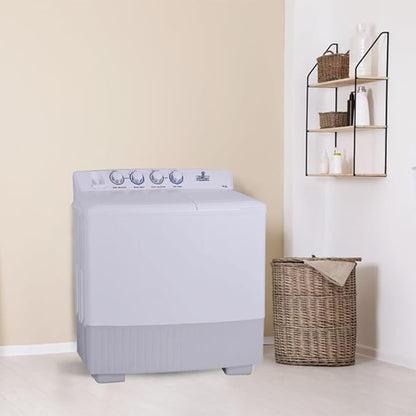 Westpoint WTX-1417 14KG Twin Tub Semi Automatic Washing Machine | Top Load | Plastic Body | Air Dry Technology