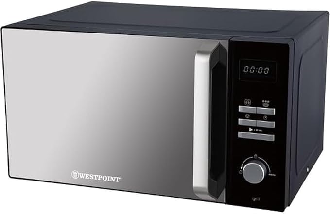 Westpoint WMS-4216EGS 42L Microwave Oven with Grill | Digital Control | 1100W | Silver