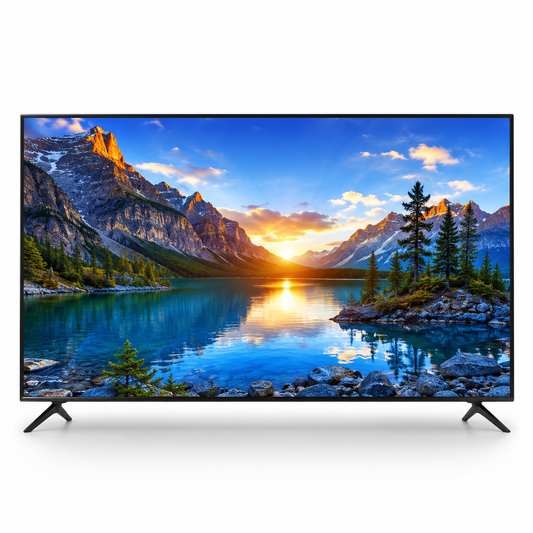 General Gold 65GS8000 65" 4K UHD Smart LED TV | Frameless Design | Android Smart TV | Ultra HD Entertainment