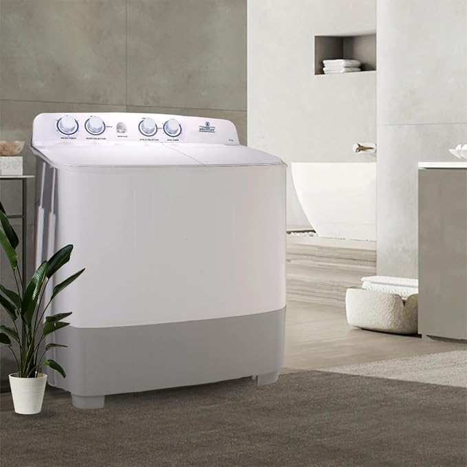 Westpoint WTX-1017 10KG Twin Tub Semi Automatic Washing Machine | Top Load | Air Dry Technology