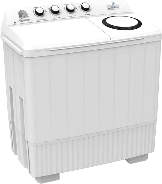 Westpoint WTX-2020 20KG Twin Tub Semi Automatic Washing Machine | Plastic Body | Top Load with Air Dry