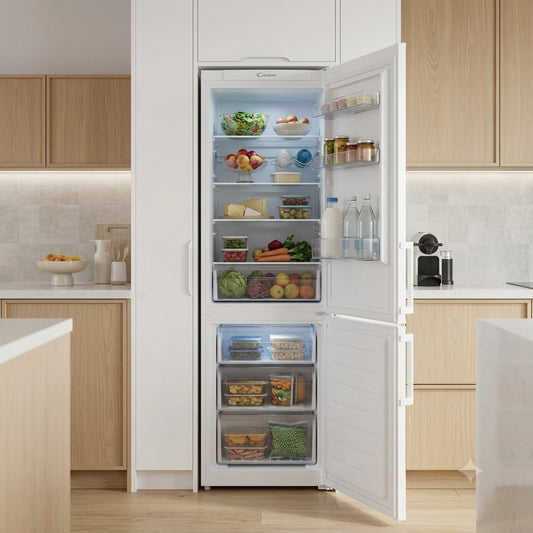 Candy Built-in Bottom Freezer Refrigerator 240L – CKBFF172KN | No Frost | LED Light | A+ Energy Efficient | Fully Integrated