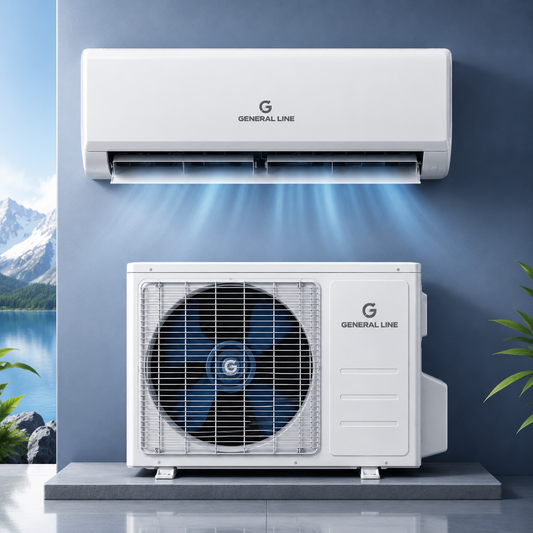 General Line GL-RTC24S 2.0 Ton Rotary Split Air Conditioner – Powerful Cooling & Energy Efficient