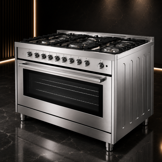 ARISTON ARR9GGF23129XME 90CM Gas Cooker with Air Fryer – Professional Cooking Performance for Modern Kitchens