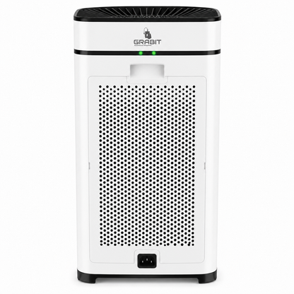 GRABIT GAP-300 Smart Air Purifier with HEPA 13 Filtration, Air Quality Sensor, Wi-Fi Control & Sleep Mode