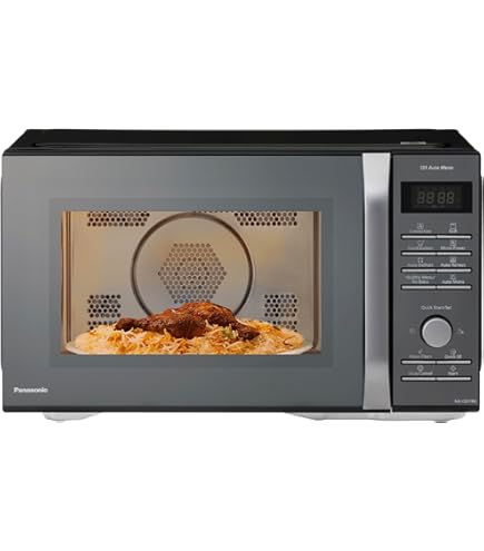 Hitachi HMR-DA2713 SLBK 27L Microwave Oven with Air Fryer | 5-in-1 Cooking, Grill & Bake