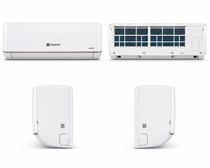 GRATUS 2.0 Ton Split Air Conditioner GSAC24TRS2 | Rotary Compressor | Turbo Cooling | R410A Refrigerant | 24000 BTU